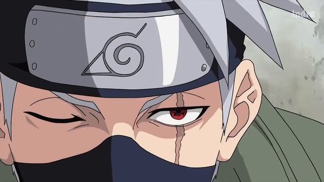 Какаши использует Мангекё Шаринган в бою с Пейном смотреть онлайн