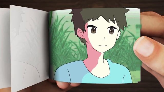 Alex and Steve Moment | Minecraft | Anime Flipbook #9 | MOMX Art смотреть онлайн