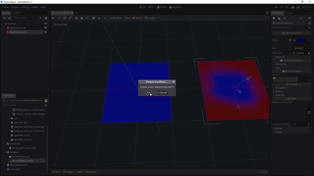 Godot Engine 3.2 - VPainter addon (Paint vertex colors in the Godot game engine) смотреть онлайн