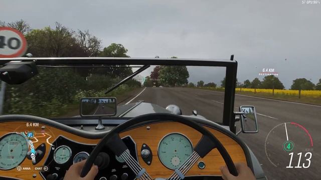 Forza Horizon 4 - 1938 MG TA Midget - Car Show Speed Jump Crash Test . 1440p 60fps. смотреть онлайн