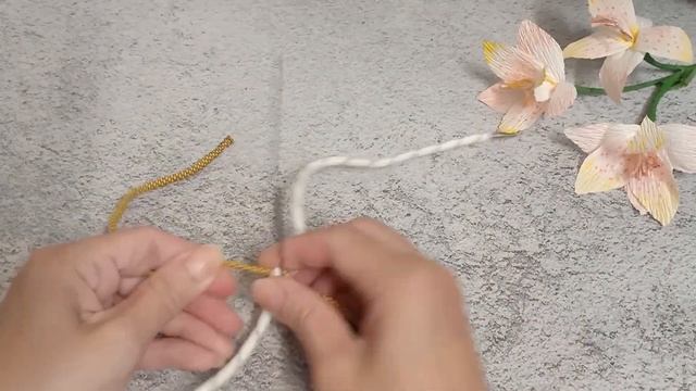 How To Make Macrame Candy Cane Christmas Ornaments | DIY смотреть онлайн