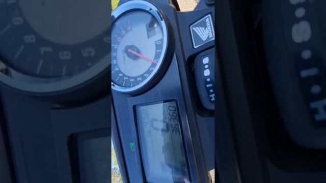 Honda CB600F разгон.