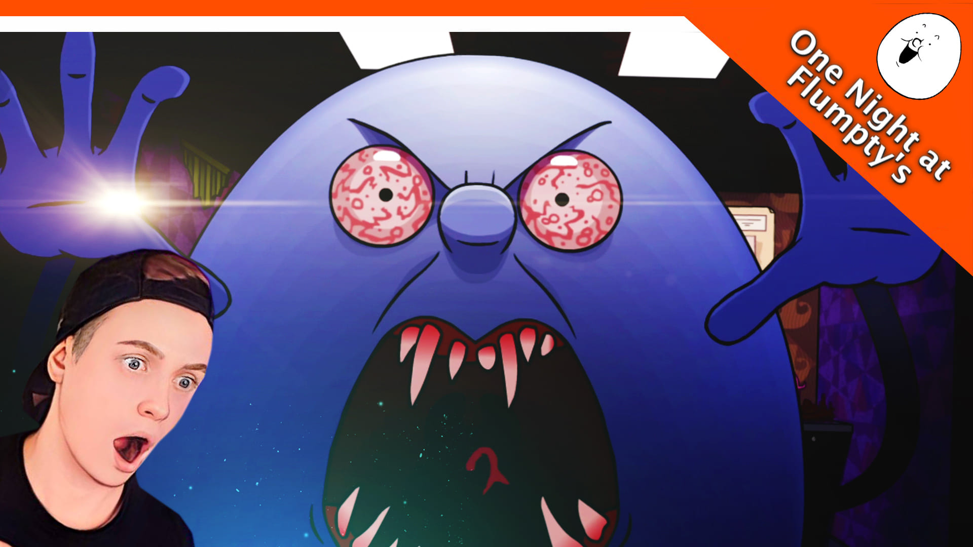 ОДНА НОЧЬ С ЯЙЦОМ! ФЛАМПТИ БАМПТИ! ? One Night At Flumpty's Прохождение