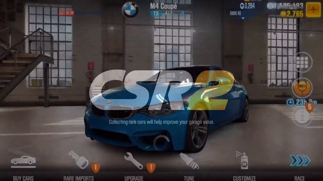 CSR Racing 2 BMW M4 Coupe