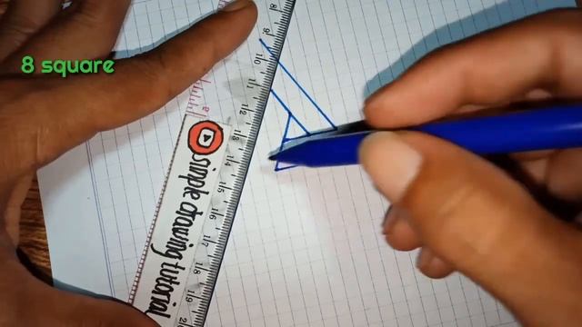 Cara menggambar segitiga impossible - 3d trick art on graph paper смотреть онлайн