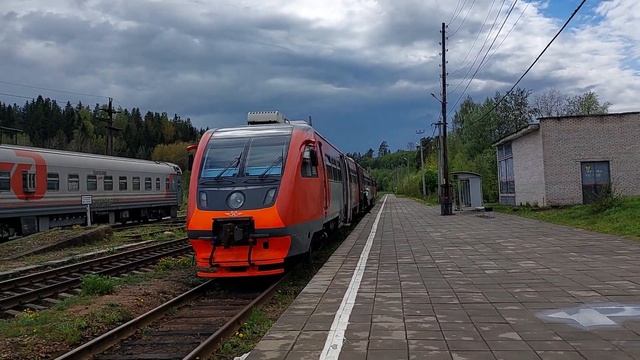 Хийтола. Карелия. Пригородный дизельпоезд РА-2. Хийтола-Выборг ( Виипури). смотреть онлайн