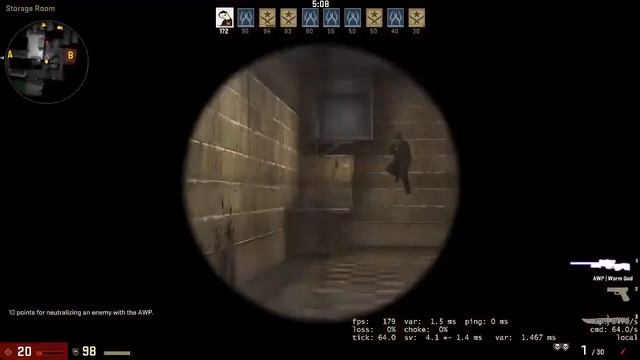 Counter Strike : Global Offensive (FPS TEST) (i5 4690K, GTX 750ti, 8GB RAM) смотреть онлайн