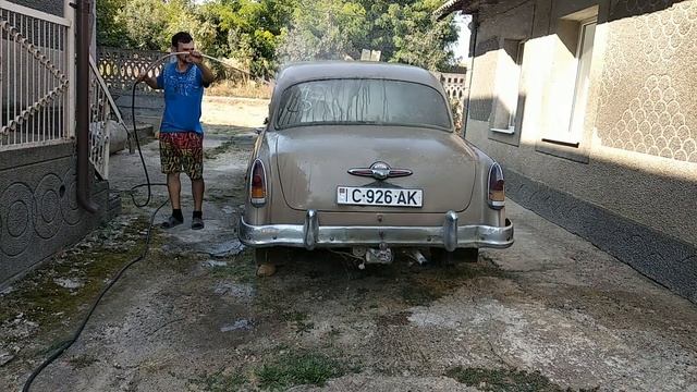 ГАЗ 21 1960 || ПЕРВЫЙ ВЫЕЗД ПОСЛЕ 5 ЛЕТ ПРОСТОЯ || ПЕДАЛЬ ГАЗА || МОЙКА АВТО|| ТЕХ. ОСМОТР || смотреть онлайн