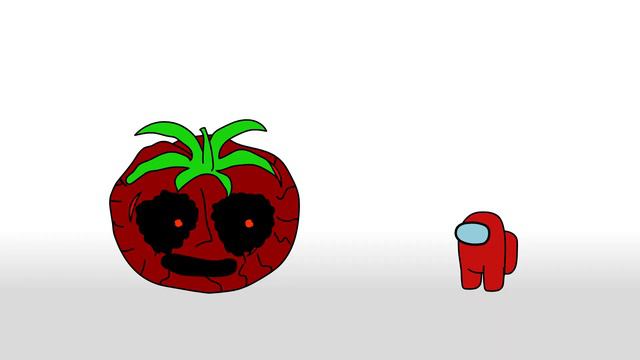 Mini Crewmate Kills Mr TomatoS all personalities | Among Us смотреть онлайн