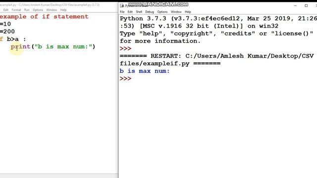 Python if ...elif.. else Statements Part -1 смотреть онлайн