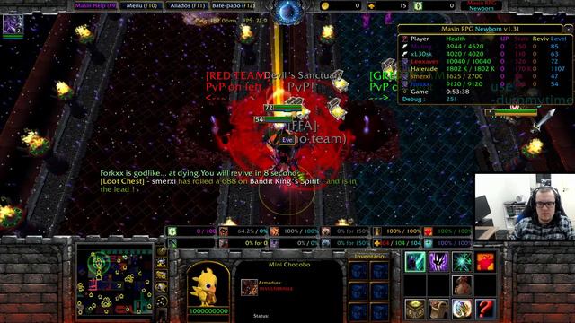 WARCRAFT 3 REFORGED: MASIN RPG COM A GALERA, PT. 1! WC3 remaster custom gameplay em português PT-BR смотреть онлайн