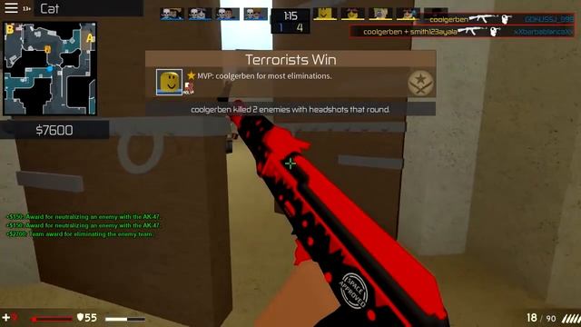 ROBLOX COUNTER BLOX FULL MATCH #9 смотреть онлайн
