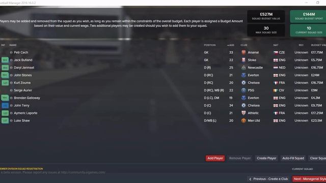Football Manager 2016: Create-A-Club - Whizzkids FC! смотреть онлайн