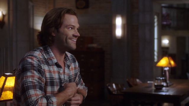 Supernatural Season 15 Gag Reel - Pt8 Castiel And Dean Scene
