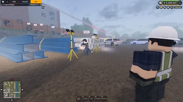 Protesters INVADE Construction Site! - Roblox Roleplay смотреть онлайн