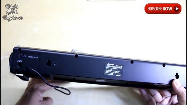 Unboxing & Review F&D E200 Soundbar Speaker System (Black) смотреть онлайн