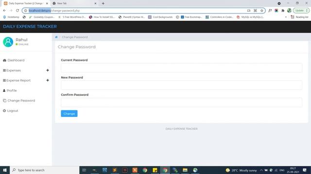 Daily Expense Tracker System Pro Version Using PHP Last Updated @ 23 May 2022 | PHPGurukul смотреть онлайн