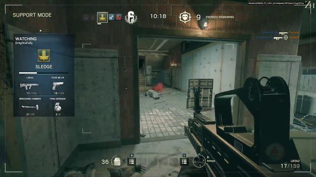 Первый взгляд - [Tom Clancy's Rainbow Six: Siege (BETA) - #2 Terrorist Hunt] смотреть онлайн