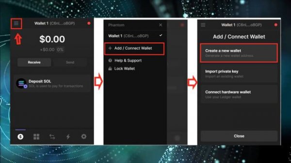 PHANTOM КОШЕЛЕК | ИНСТРУКЦИЯ ИСПОЛЬЗОВАНИЯ | ВЫВОД С BINANCE | phantom wallet, solana, binance