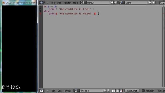 Tob's Blender Python tutorial 104 Flow Control: If Statements and For Loops (New!) смотреть онлайн