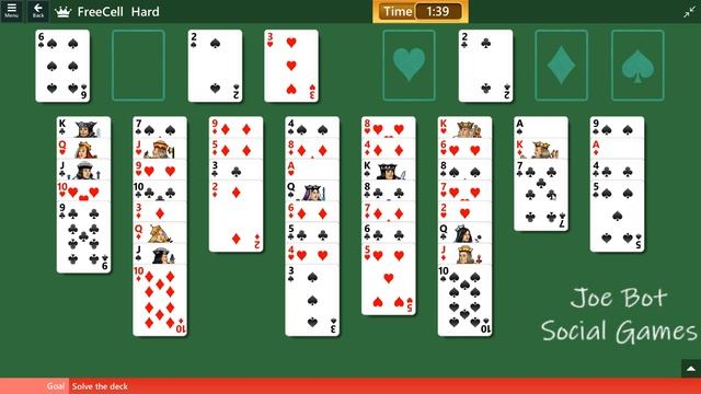Microsoft Solitaire Collection - FreeCell - August 9 2020 смотреть онлайн