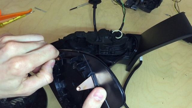 Электроскладывание боковых зеркал в Opel Astra j.(1 часть) смотреть онлайн