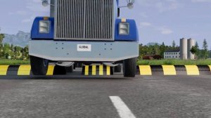 Тачки против незаконченного лежачего полицейского ЛОВУШКА