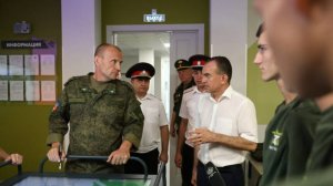 Кондратьев встретился с участниками первой смены молодежи в центре «Патриот»