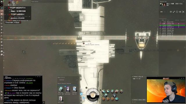 Получаем НОВЫЙ F.Naglfar на стриме! ⚔ EvE Online смотреть онлайн