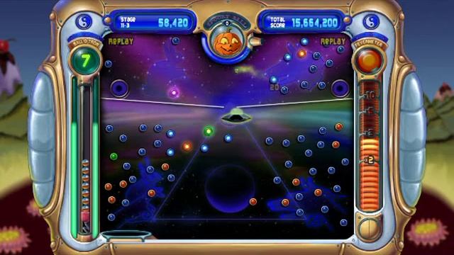 Peggle 11-3 Spooky Ball Save смотреть онлайн