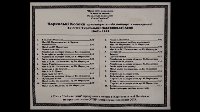 ЧЕРКАСЬКІ КОЗАКИ - ПОВЗУНЕЦЬ (хореографічна композиція, муз. обр. Юрія Марштупи) 1992 р. смотреть онлайн