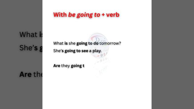 Aula de inglês: Future with present continuous and be going to смотреть онлайн