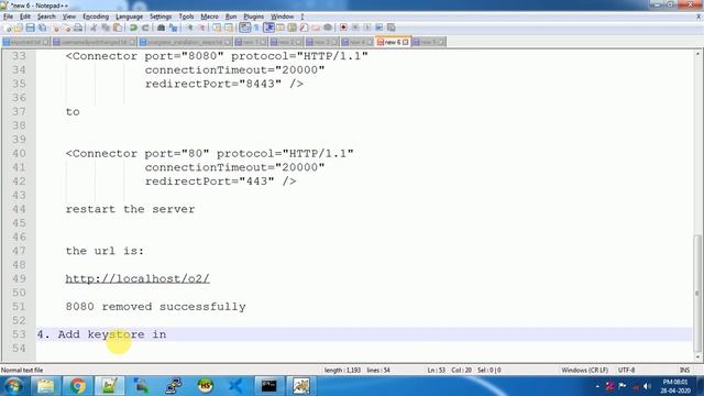Tomcat SSL Certificate Create and Install смотреть онлайн