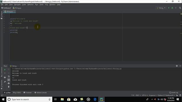 python string variable tutorial in tamil смотреть онлайн