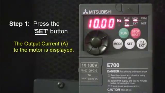 Mitsubishi Quick Tips Change Monitor Display D700, E700 смотреть онлайн