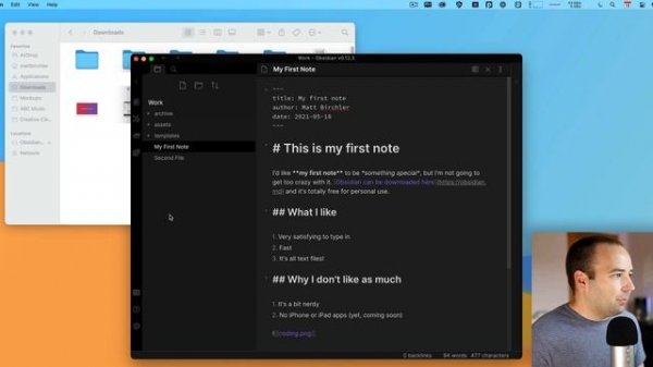 Getting Started with Obsidian (plugins, templates, folders, and more)