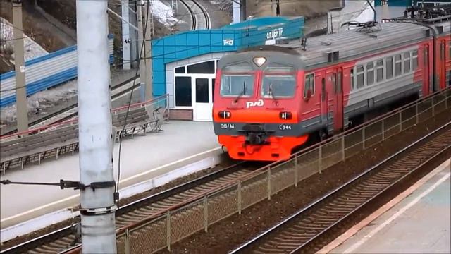 ЭД4М-0336 и ЭД4М-0344 на о.п. Центр