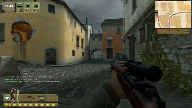 Day of Defeat: Source | Геймплей (снайпер) смотреть онлайн