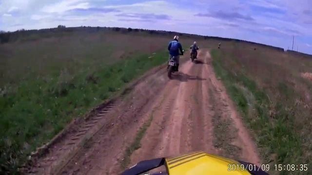 Массовый Прохват Эндуро Через Переправу