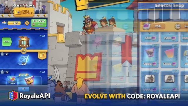 Timeless Tower New Game Mode + Clash-a-rama emotes, banners - Clash Royale Season 50, August 2023 смотреть онлайн