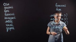 Русский язык 6 класс: Определительные местоимения