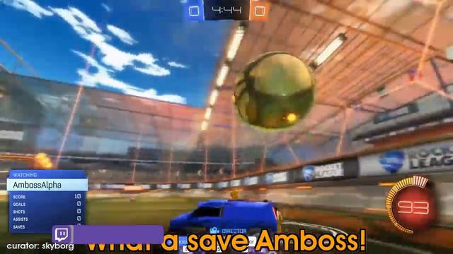 Pro Rocket League Plays: Dropshot Spike Save