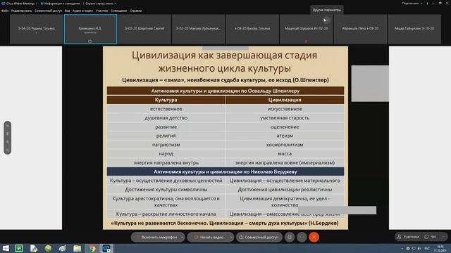Динамика культуры смотреть онлайн