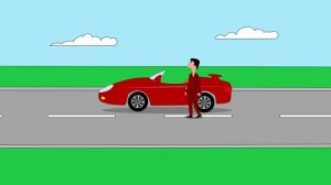 Мультфильм для детей - Пазл с машинками (Внедорожник, родстер, фургон)