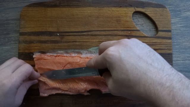 Как разделать горбушу на филе, стейки. Проще простого. смотреть онлайн