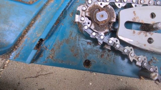 Kettensäge reinigen, Kettewechsel und Kettenspanner, Beispiel Makita UC3541A смотреть онлайн