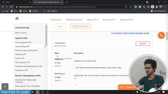 #12. Geocoding Api | Map My India | MEAN Stack Project смотреть онлайн
