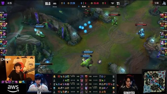T1 LOOKING FOR QUARTERFINALS - T1 VS BLG MSI REMATCH - WORLDS 2023 - CAEDREL смотреть онлайн