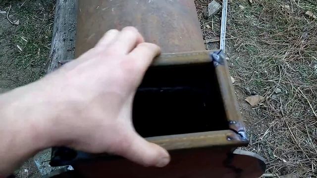 Как сделать дверцы для котла верхнего горения. Часть 4 смотреть онлайн