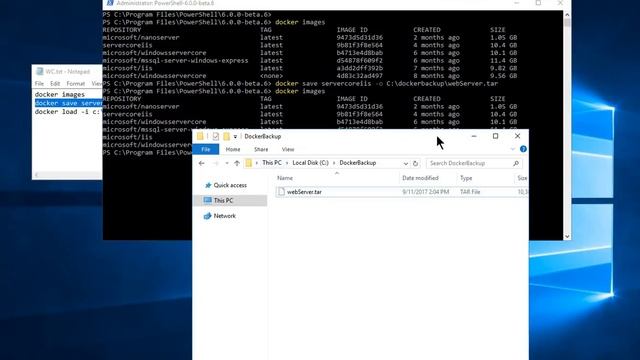 How To Export And Import Windows Containers Images смотреть онлайн